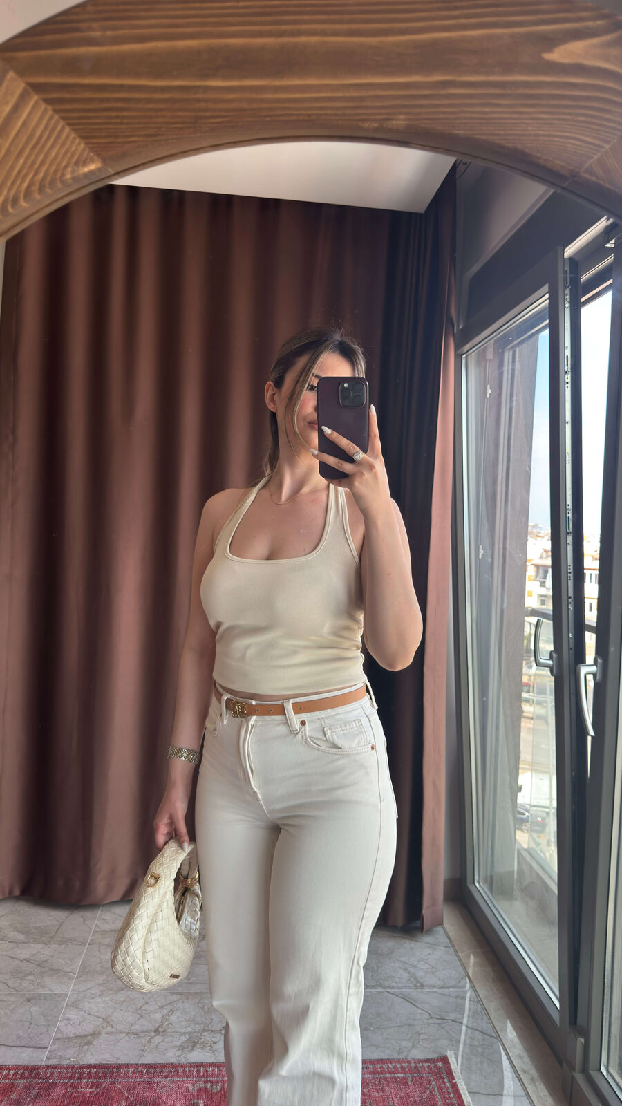 Halter Krem Crop