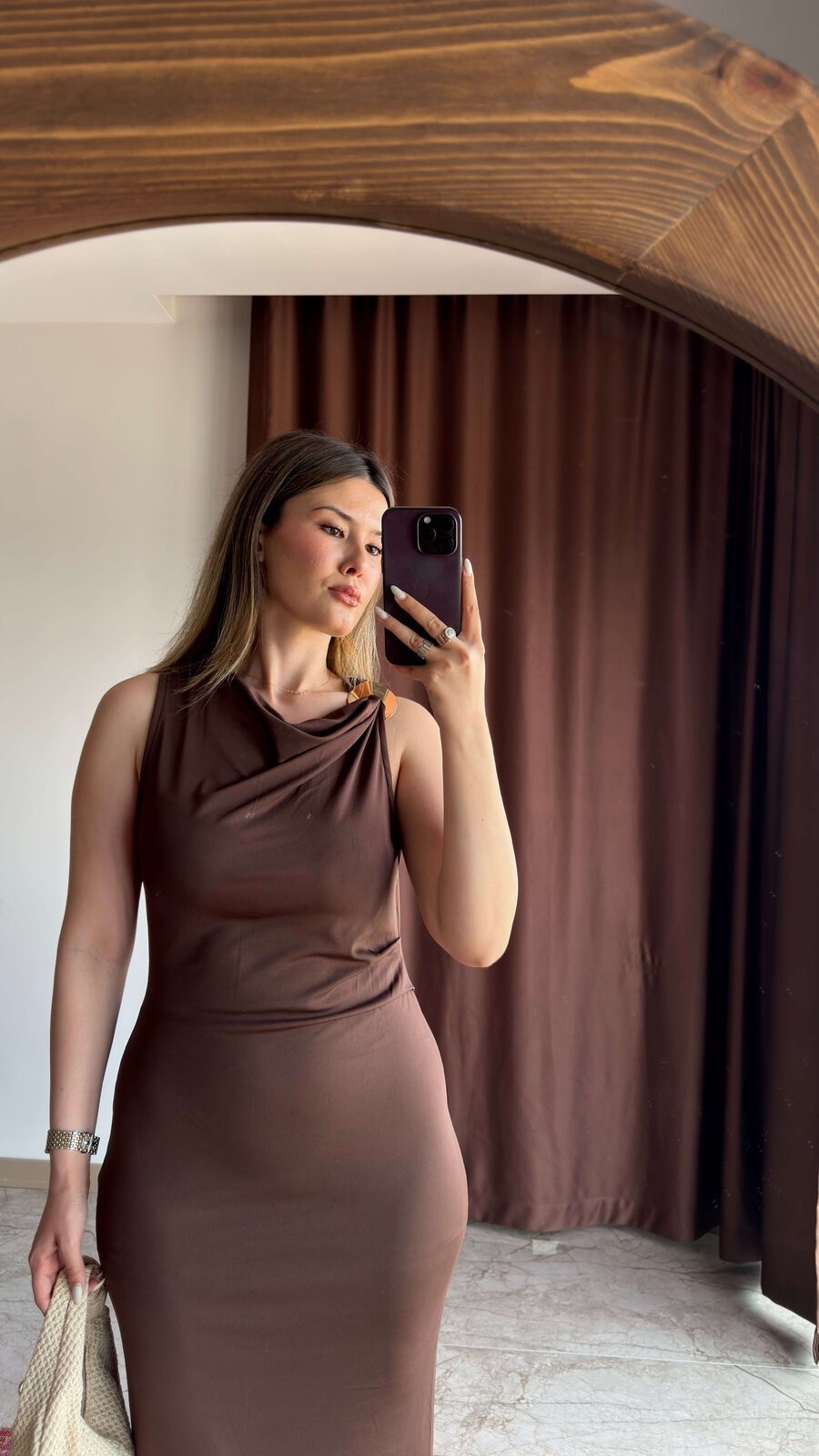Mocha Elbise
