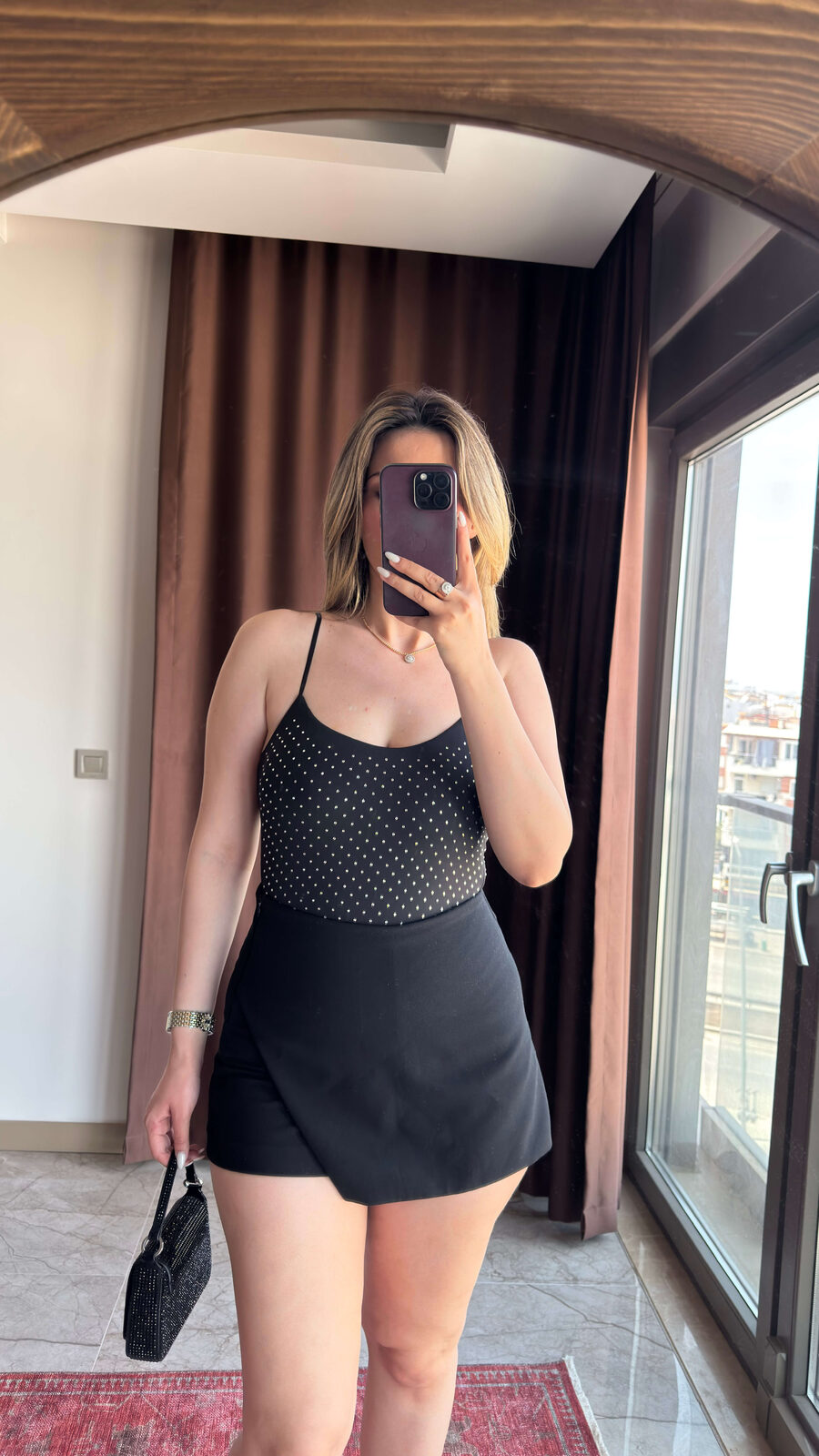 Taşlı Bodysuit