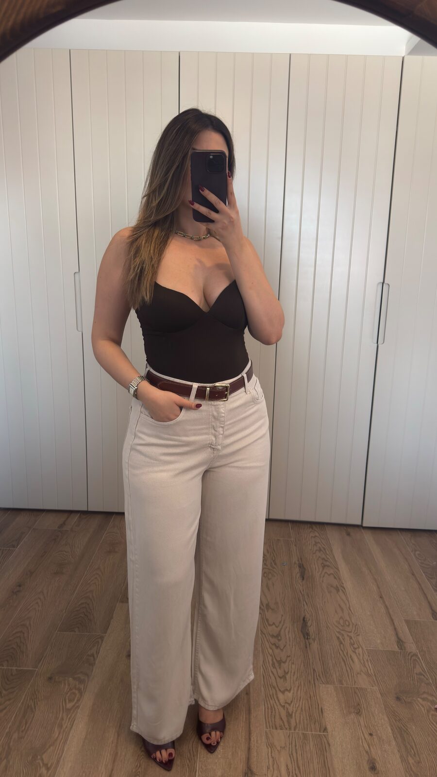 Tencel Krem Jean