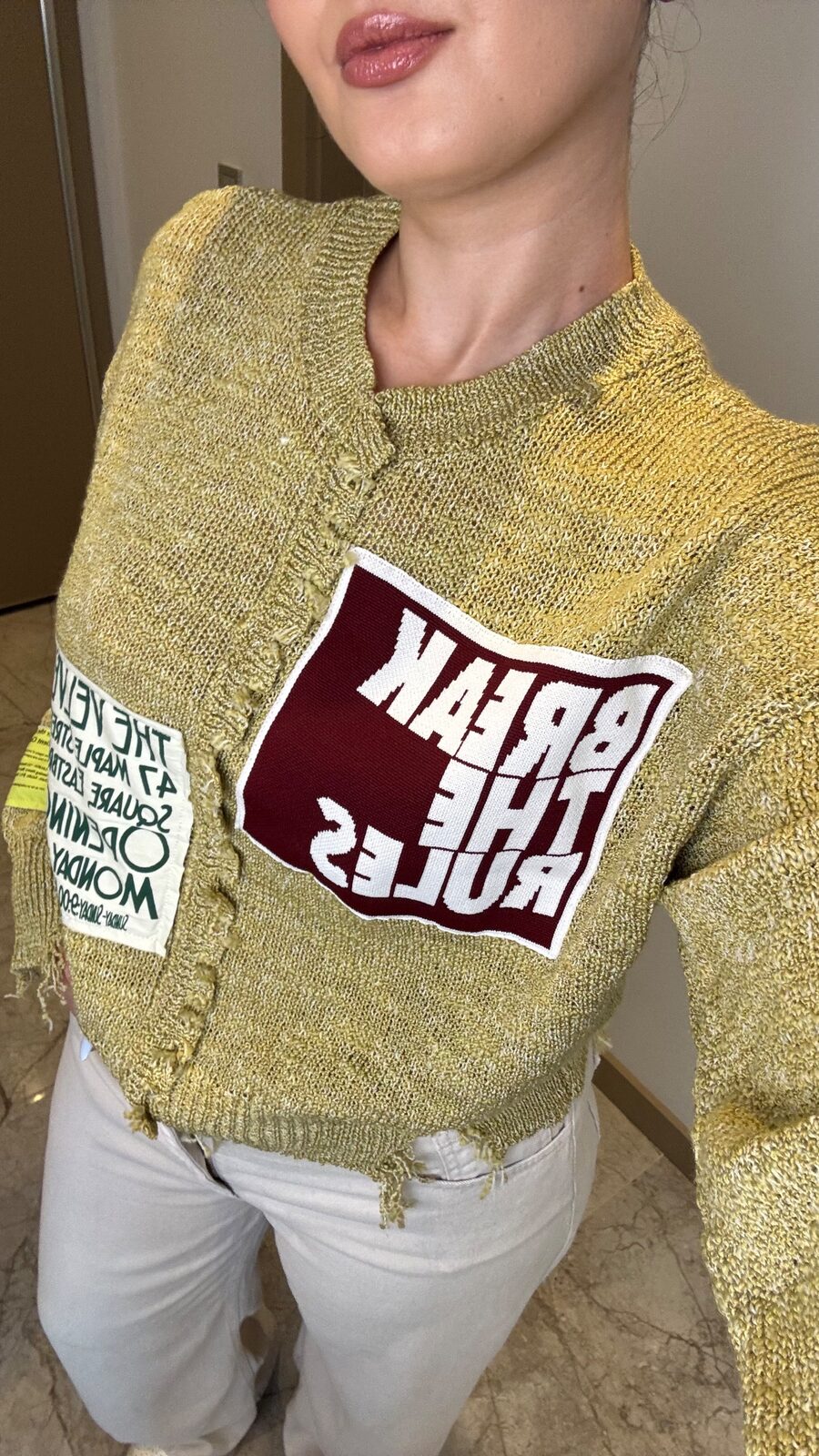 Urban Patch Yama Detaylı Kazak