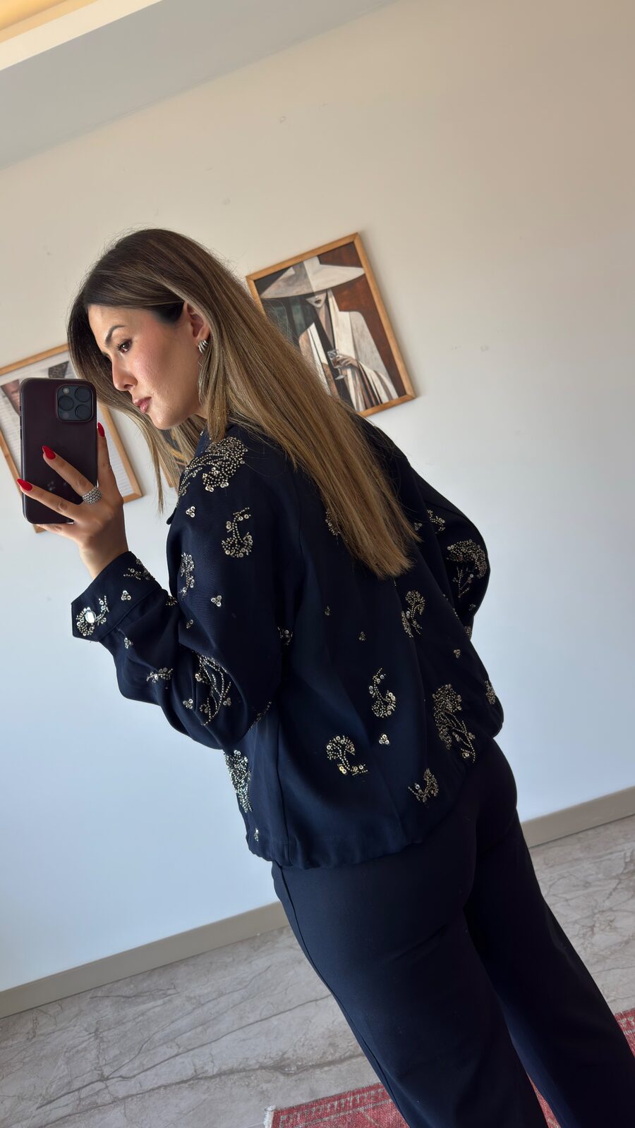 Vera Premium Ceket- Lacivert