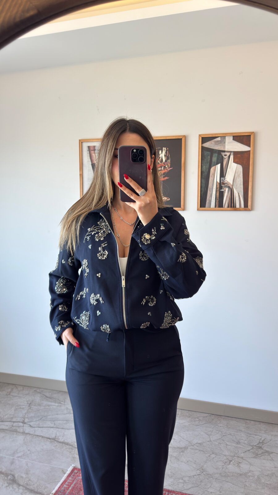 Vera Premium Ceket- Lacivert